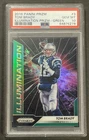 TOM BRADY 2016 PANINI PRIZM #3 ILLUMINATION PRIZM GREEN PSA 10 REFRACTOR 🔥