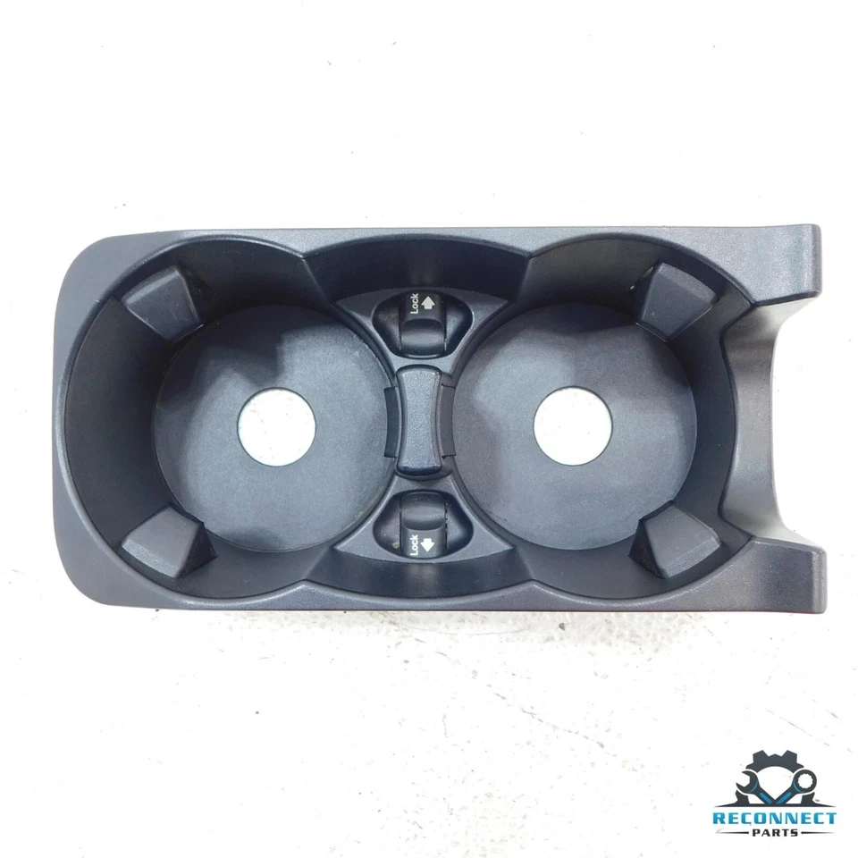 03-09 Mercedes W211 E320 E350 E500 E63 AMG Center Console Cup Holder Black OEM Foto 4 de 4