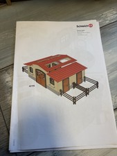 Schleich 42195 Pferdestall mit Pferden und Zubehör