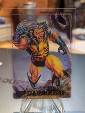 2024 Skybox Marvel Masterpieces '92 Platinum Clear Cut #94 Wolverine