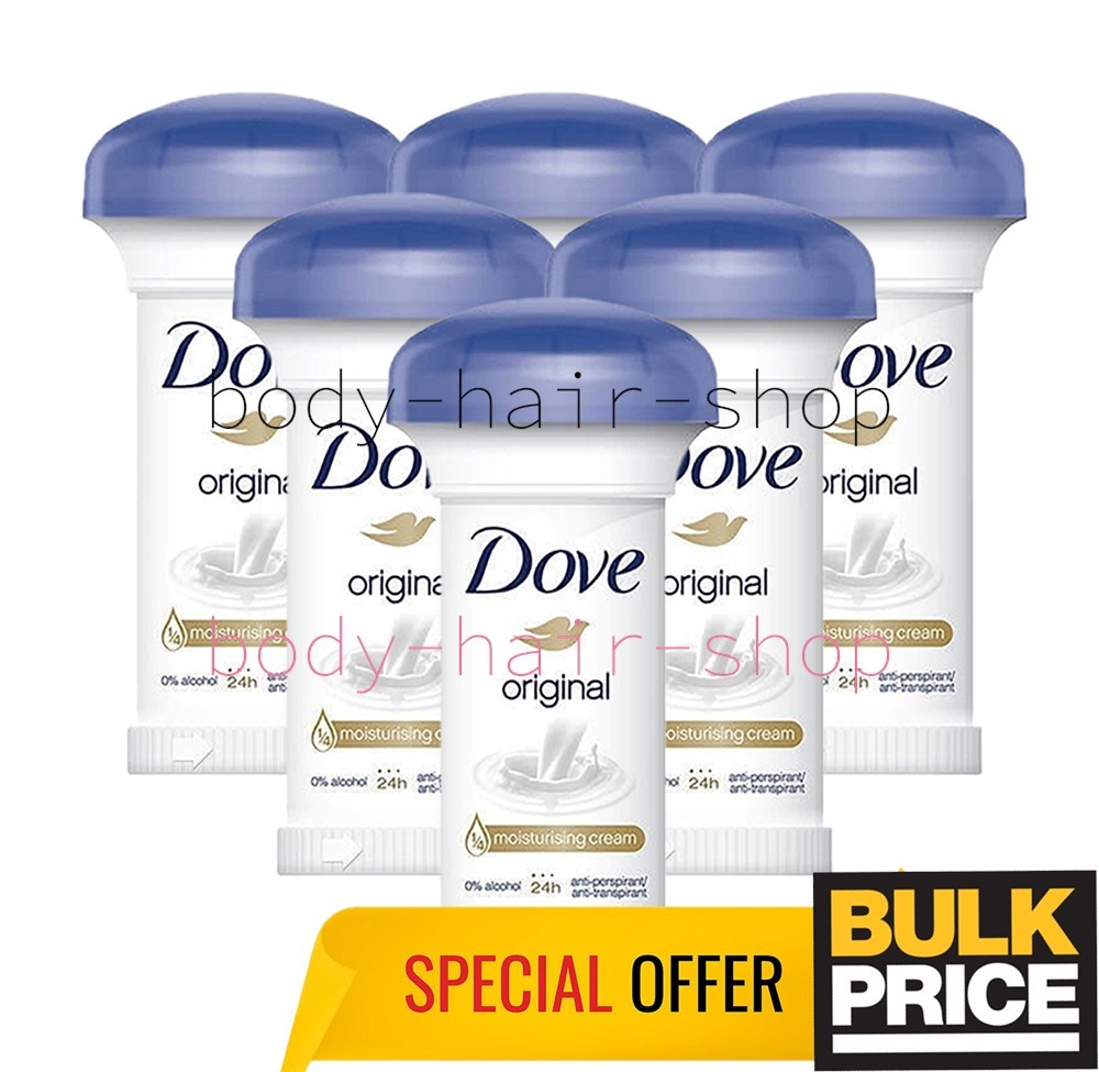 Dove Original Cream Deodorant Stick Mushroom Deo Stick Moisturizing 4 x 50ml - Image 11