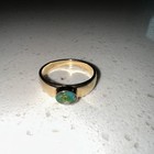 Santa Fe 14KGold Turquoise Ring Size 8.5 — photo 2