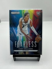 2024-25 Panini Prizm Draft Picks - Fearless Cody Williams #5 (RC)