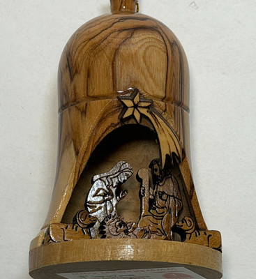 Nativity Scene Carved in Olive Wood by Blest Art in Bethlehem