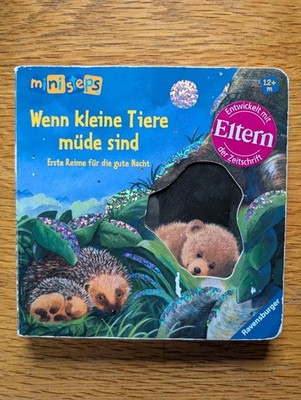 Wenn kleine Tiere müde sind, Sabine Cuno, Kartonbuch