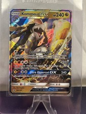 Kommo-o GX 100/145 Guardians Rising Ultra Rare Holo Pokemon Card