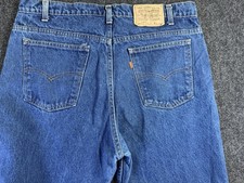 Vintage Levi  s Orange Tab Jeans Made In USA Size 38x32