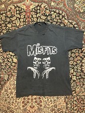 Vintage Misfits Ghost Mens T Shirt Punk Rock Band Size XL Measures 22x29.5