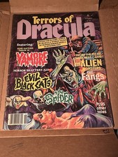 Terror of Dracula Magazine # 5 Vol 1 September 1979 Comic Magazine OCult