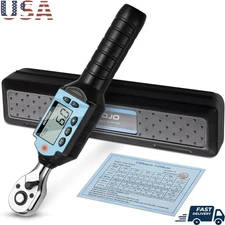 Digital Torque Wrench Precision Accuracy 2% Ergonomic Durable Carbon Steel Tool