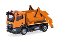 Herpa Lkw Man TG-S Nn Absetzkipper-Lkw AK12 2A,Kommunalorange 319768