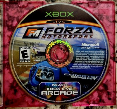XBOX: FORZA MOTORSPORT, DISC ONLY, DISC GD COND, INCLUDES LIVE ARCADE,FAST SHIP