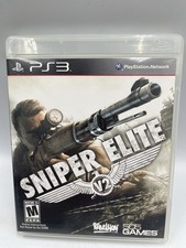 Sony Playstation 3 PS3 Sniper Elite V2 Shooter Game 2012 Complete CIB + Manual