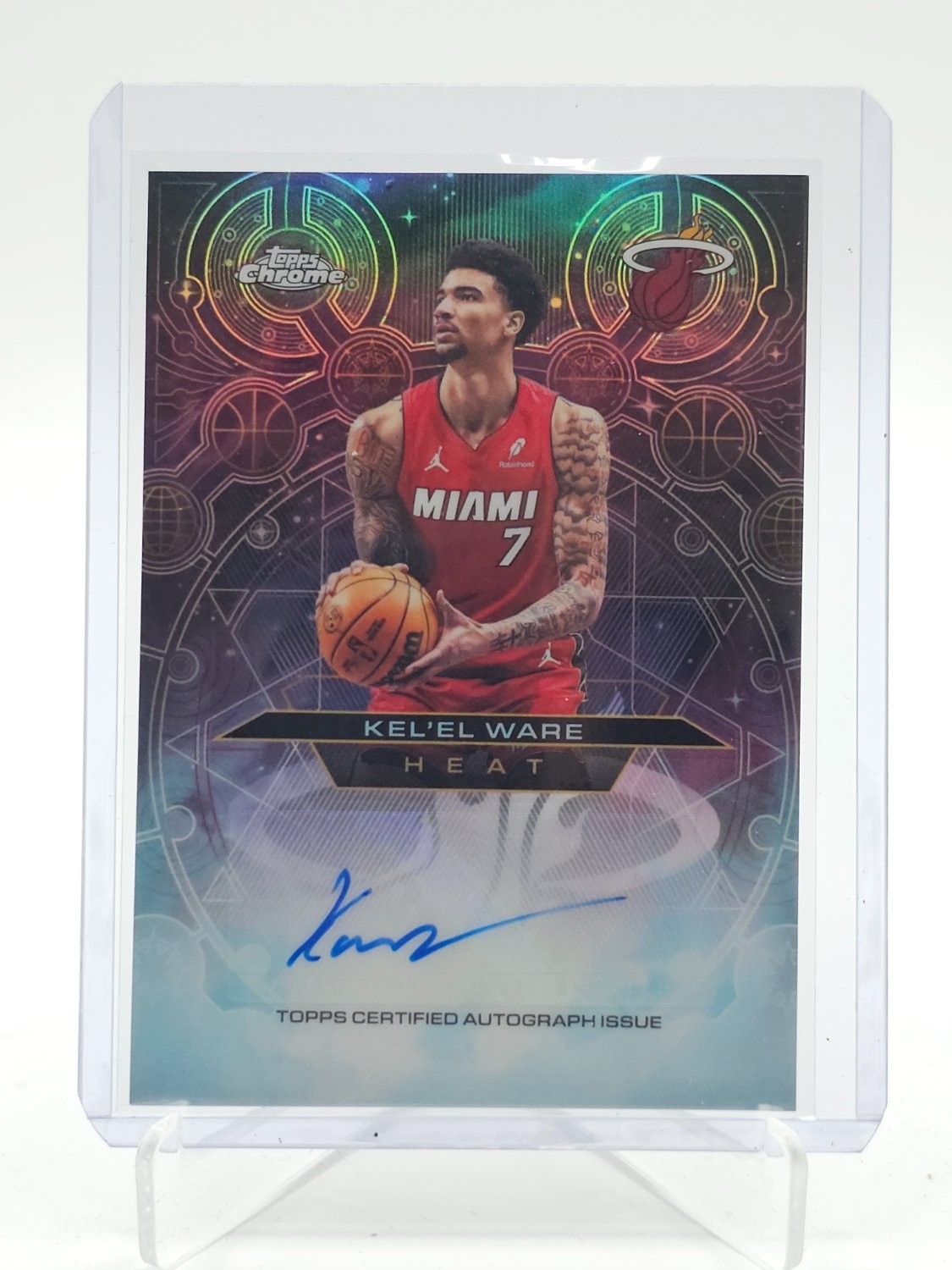 2025-26 Chrome Update Chromographs Kel'el Ware #Q7847 Refractor