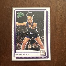 Olivia Miles 2025-26 Donruss Basketball Base Rated Prospect TCU Lynx #89 WNBA