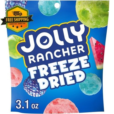 Jolly Rancher Freeze-Dried Original Fruit Flavored Candy   3.1 oz Bag