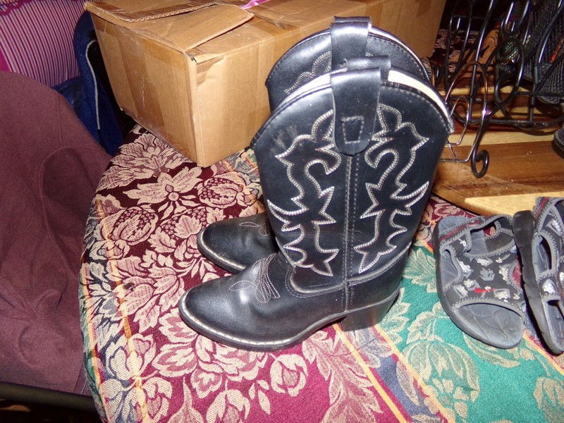 *TODDLER BOY FADED GLORY COWBOY BOOTS SIZE `11-