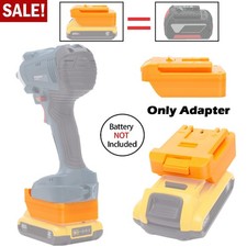 For Dewalt 20V Battery Adapter to For Bosch 18V BAT Blue Power Cordless Tools