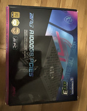 MSI MPG A1000GS PCIE5 1000W ATX 3.1 80 Plus Gold Modular PSU 16-Pin