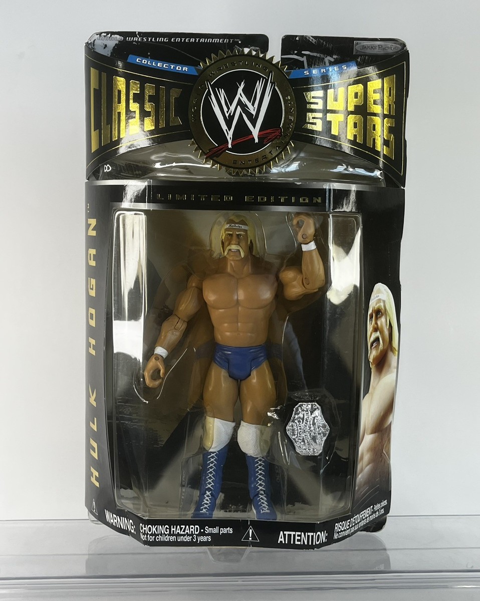 NIB] Hulk Hogan JAKKS Classics Exclusive 🔵 BLUE TRUNKS 🔵 New WWF