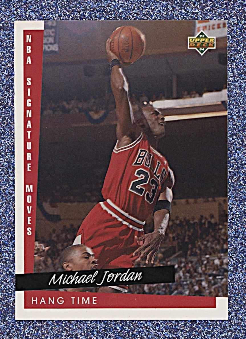 1993/94 Upper Deck Hang Time  Michael Jordan #237 Chicago Bulls - Free Shipping