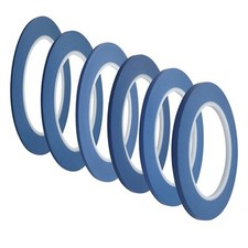 High-Temp Vinyl Fine Line Fineline Masking Tape Automotive Paint for Curves B...