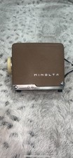 Vintage Minolta Mini Slide Projector   WORKS   w/ Case, Lens Cap  Slide Holders