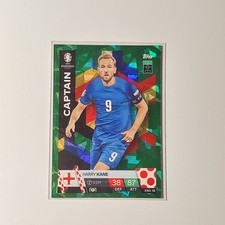 Topps Match Attax EURO 2024 Germany Harry Kane Captain Emerald Parallel ENG18