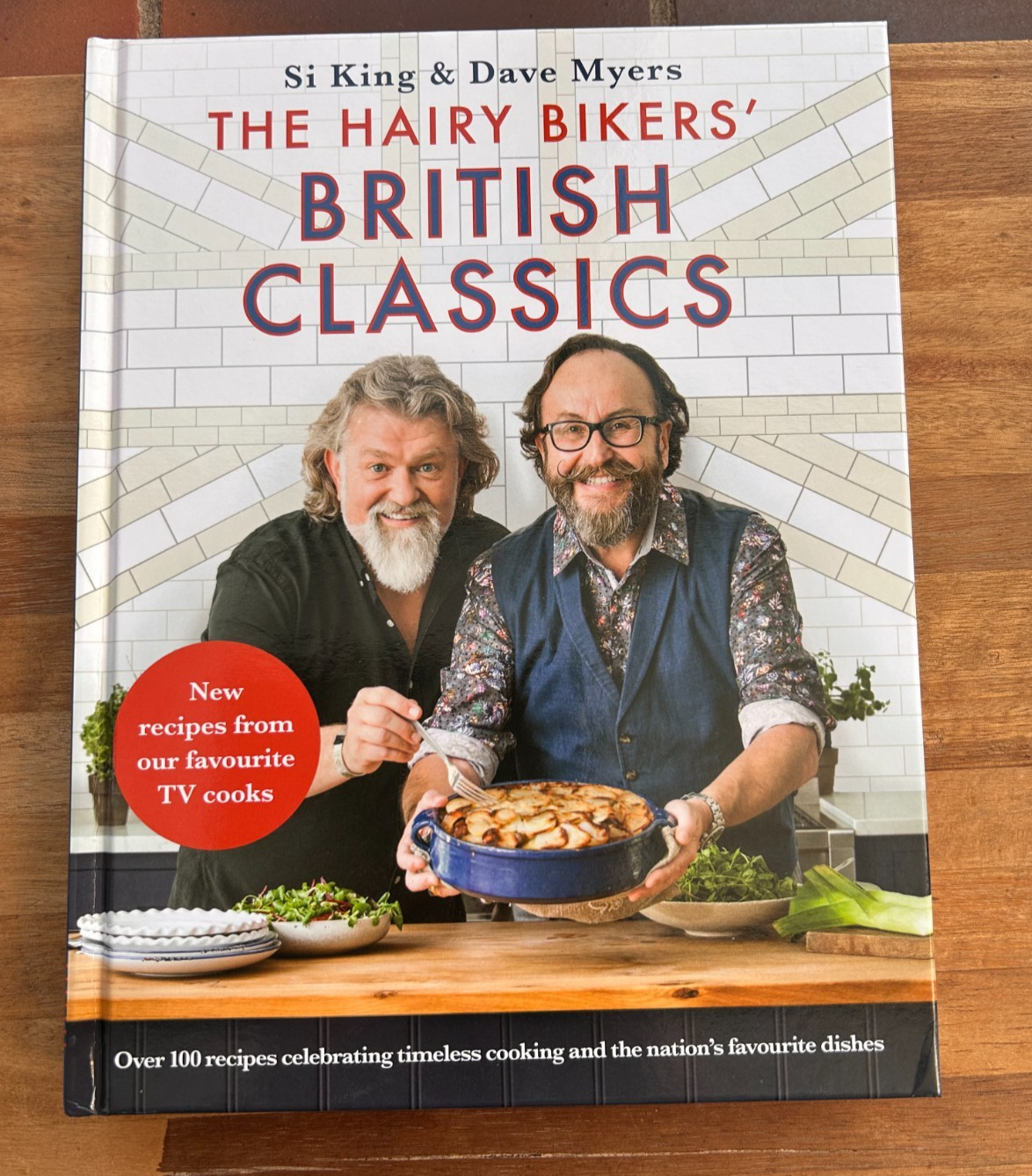 Hairy Bikers British Classics Hardback Cookbook Si King Dave Myers