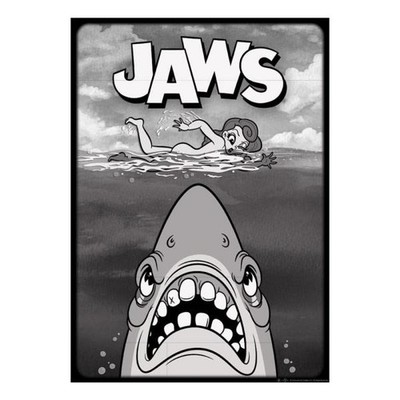 Jaws Kunstdruck Limited Edition 42 x 30 cm