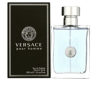 Versace Pour Homme Eau de Toilette Spray 100 ml 3.4 fl oz Regular Size