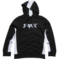 Fox Racing Men's Tj Hoodie Pullover Jumper Fleece Motocross Black White Fox Racing Men's Tj Hoodie Pullover Jumper Fleece Motocross Black White
