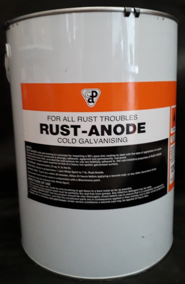 Rust-Anode The original 95% pure zinc cold galvanising paint 9kg