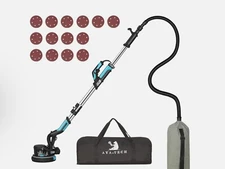 Drywall Sander, Pole Electric Drywall Sander with Vacuum, 750W 6.5A Popcorn C...