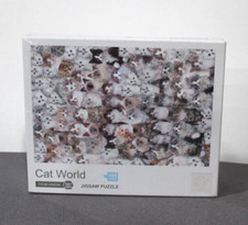 Cat World 1000 Piece Jigsaw Puzzle New Sealed 20" x 28" or 70cm x 50cm