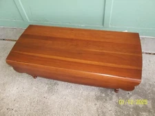 Rare Vintage Tell City Dowry Collection Solid Cherry Drop Leaf Coffee Table