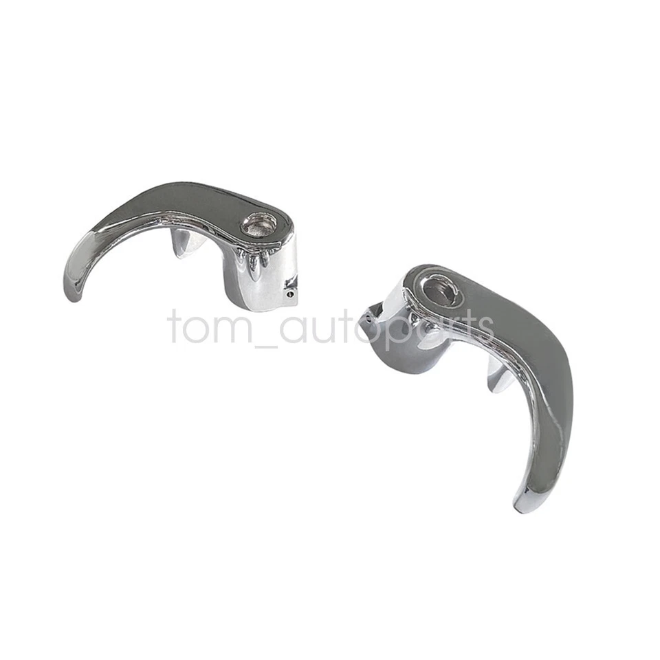Locking Vent Window Handle Chrome Pair For Chevy GMC Blazer Jimmy Suburban New Foto 4 de 4