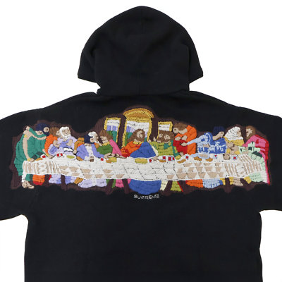トップス Last Supper Embroidered Hooded Sweater s-l400.png