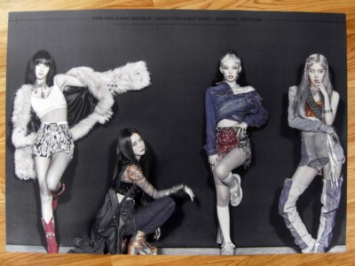 BLACKPINK - HOW YOU LIKE THAT (2 SIDED) [ORIGINAL POSTER] *NEW* K