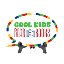 Cool Kids Read Books Speech Bubble Table Sign With Acrylic Stand (6” x 4”)