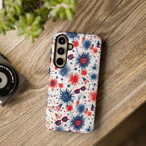 Phone Ink - Tough Case for iPhone Galaxy Pixel - July 4 USA Pattern - 第 109/191 張圖片
