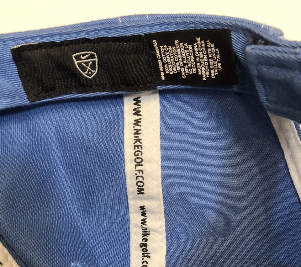 NEW RARE NIKE TIGER WOODS YOUTH GOLF CAP HAT w/ Adjustable Strap. PGA