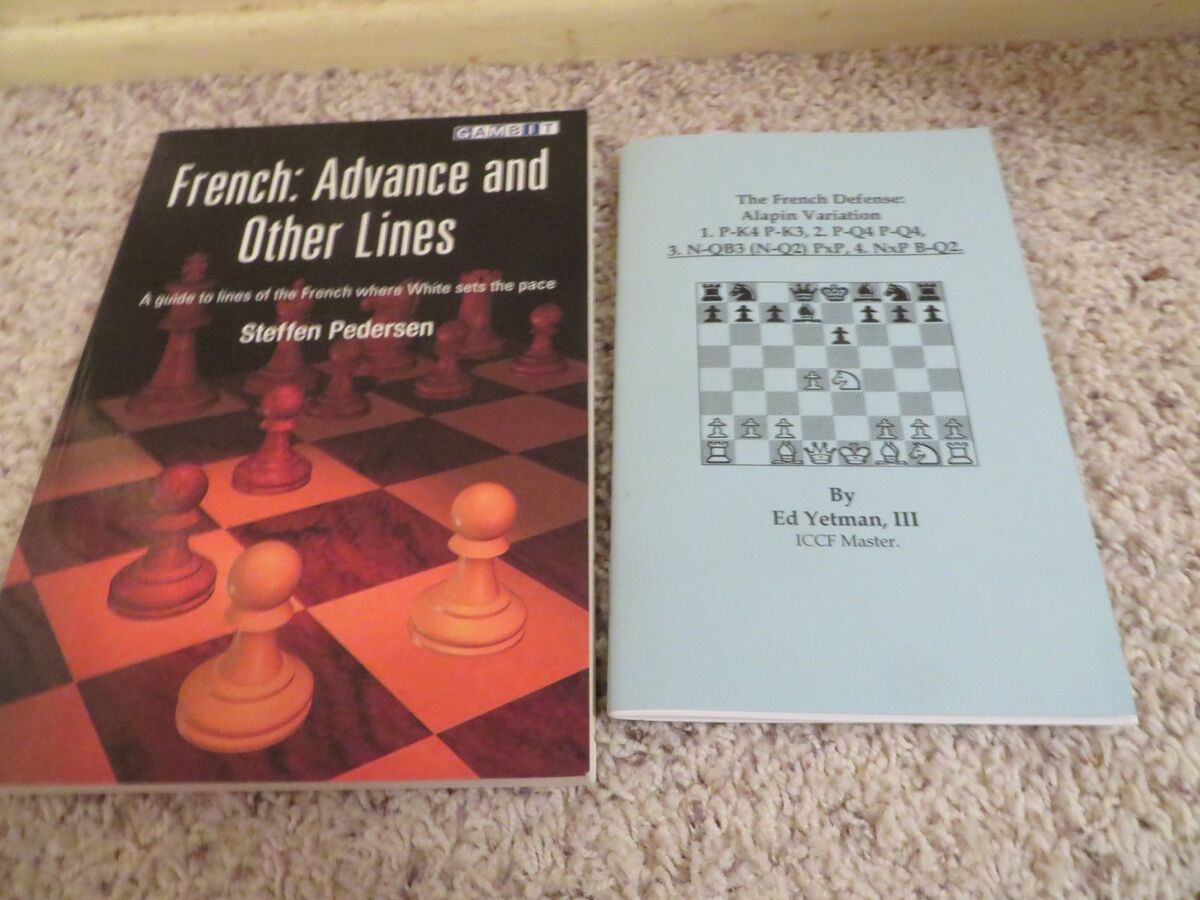 Vintage Allan Troy Chess Book-Ed#7 Play the French, 1st Edition S/c 2/3  9780080269290