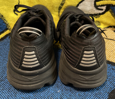 Hoka One One Bondi 6 Black Running Shoes Men's Sz 11 See