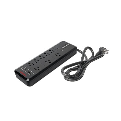 AudioQuest Power G8 Power Bar 8 Outlet Surge Protector Black