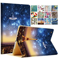 iPad Case 9.7 Air 5 4 3 2 1 5th 6th 7.9 10.2 10.5 10.9 Flip Cover Paris Night