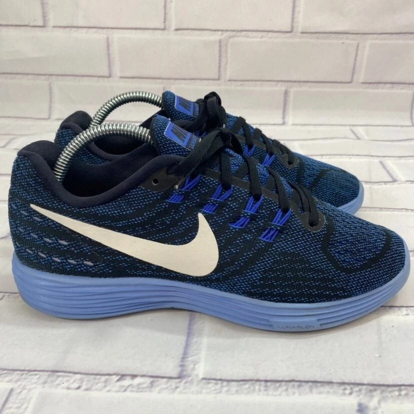 Nike LunarTempo 2 Women&#039;s Size 8 Blue Black Training Gym Shoe 818098-401 | eBay