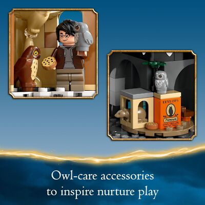 LEGO Harry Potter Hogwarts Castle Owlery 76430 Building Set Toy