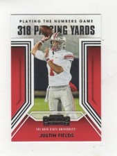 2021 Panini Contenders Draft Picks Justin Fields Rookie Card #37