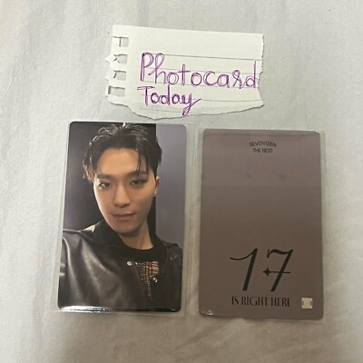 SEVENTEEN 17 IS RIGHT HERE M2U Lucky draw photocard | eBay